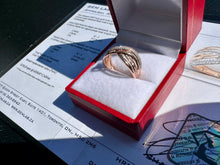 Load image into Gallery viewer, #787 - 10k Rose Gold, .43 Ct Diamond Ring, Size 7
