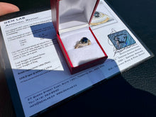 Load image into Gallery viewer, #786 - 14kt Yellow Gold, Sapphire &amp; Diamond Ring, Size 6
