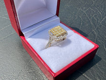 Load image into Gallery viewer, #683 - 14k Yellow Gold, 1.00 Carat Yellow &amp; White Diamond Ring, Size 6

