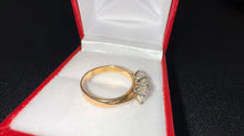 Load image into Gallery viewer, #453 - 14k Yellow Gold, .95 CTW Diamond Ring, Size 5
