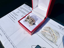 Load image into Gallery viewer, #773 - 10kt Tri Colour Gold, 1.00 Carat Diamond Ring, Size 7 1/2
