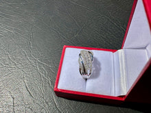 Load image into Gallery viewer, #641 - 14kt White Gold, .52CT Diamond Band, Size 8
