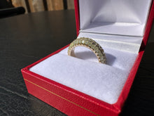 Load image into Gallery viewer, #587 - 14kt Yellow Gold &amp; 1.05ctw Yellow Diamond Band, Size 5
