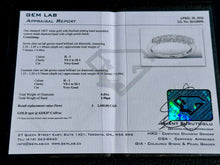 Load image into Gallery viewer, #804 - 1/2 Carat Diamond Ladies Band, 14kt, Size 6
