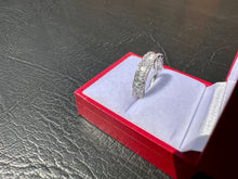 Load image into Gallery viewer, #663 - .66 CT Diamond Band, .925 Size 5
