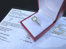 Load image into Gallery viewer, #765 - 14k Yellow Gold, Peridot &amp; Diamond Ring, Size 6 1/2
