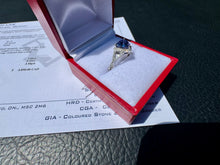 Load image into Gallery viewer, #901 EFFY Tanzanite &amp; Diamond Ring, Size 7
