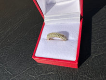 Load image into Gallery viewer, #587 - 14kt Yellow Gold &amp; 1.05ctw Yellow Diamond Band, Size 5
