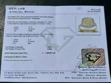 Load image into Gallery viewer, #683 - 14k Yellow Gold, 1.00 Carat Yellow &amp; White Diamond Ring, Size 6
