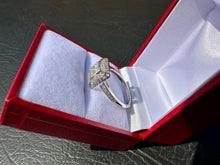 Load image into Gallery viewer, #704 - 14k White &amp; Yellow Gold, .80CT Diamond Ring, Size 7

