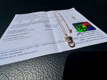 Load image into Gallery viewer, #860 - 14kt Rose Gold, EFFY Panther Diamond Necklace 16-18”

