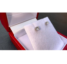 Load image into Gallery viewer, #578 - .18 Carat Natural Diamond Screwback Studs, 14k - NEW
