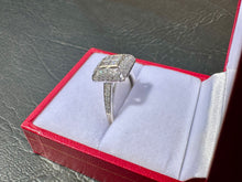 Load image into Gallery viewer, #704 - 14k White &amp; Yellow Gold, .80CT Diamond Ring, Size 7
