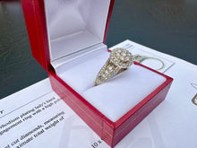 Load image into Gallery viewer, #620 - 10kt Yellow Gold, 1.25ct Diamond Engagement Ring, Size 7
