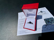 Load image into Gallery viewer, #902 - 14kt White Gold Sapphire &amp; Diamond Ring, Size 6
