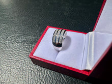 Load image into Gallery viewer, #813 - 14kt White Gold, Princess Cut Diamond Band, Size 6
