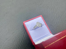 Load image into Gallery viewer, #594 - 10k White Gold, 3/4 Carat Diamond Custom Ring, Size 7
