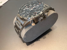 Load image into Gallery viewer, #742 - Citizen Eco-Drive Chronograph Stainless Steel Black Dial CA0790-83E 100M Men&#39;s Watch
