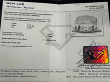 Load image into Gallery viewer, #569 - 18kt White Gold, 1.25ct Princess Cut Diamond Band, Size 9
