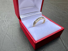 Load image into Gallery viewer, #684 - 10kt Yellow Gold, 1/2 Carat Ladies Diamond Band, Size 6
