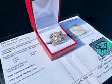 Load image into Gallery viewer, #773 - 10kt Tri Colour Gold, 1.00 Carat Diamond Ring, Size 7 1/2
