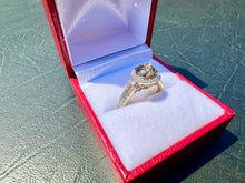 Load image into Gallery viewer, #623 - 14kt Yellow Gold, 1.17ct Brown Diamond Ring, Size 6
