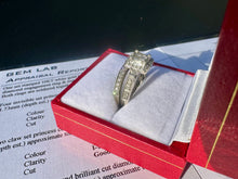 Load image into Gallery viewer, #747 - 1.01 Carat Diamond Wedding Set, 10kt White Gold, Size 6 1/4
