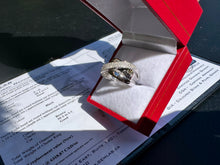 Load image into Gallery viewer, #782 - 14kt White Gold Diamond Effy Ring, Size 6
