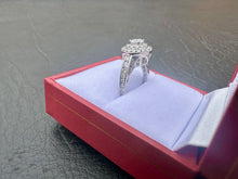 Load image into Gallery viewer, #598 - 14kt - White Gold .99ct Engagement Ring - Size 5
