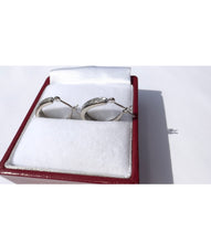 Load image into Gallery viewer, #429 - 14k White Gold, 1/4ct Diamond Earrings w/ Clutch Backings
