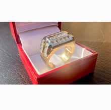 Load image into Gallery viewer, #474 - Stunning &amp; Unique, Custom Diamond Ring, 10k, Size 9 1/2 - NEW
