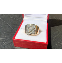 Load image into Gallery viewer, #503 - VVS Diamond, 14k Gold, Custom Made Diamond Ring, Size 8
