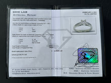 Load image into Gallery viewer, #459 - 10k White Gold, VS Natural Diamond Engagement Ring, Size 6 1/2
