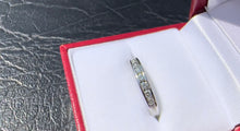 Load image into Gallery viewer, #358 - .35ct VVS, Platinum, Birks Diamond Band, Size 6
