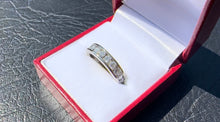 Load image into Gallery viewer, #357 - 10k, White Gold, 1.02 Carat Diamond, Channel Set Band, Size 7
