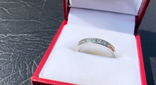 Load image into Gallery viewer, #358 - .35ct VVS, Platinum, Birks Diamond Band, Size 6
