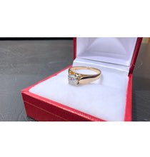 Load image into Gallery viewer, #484 - 14kt Yellow Gold, Half Carat Solitaire Engagement Ring, Size 5 3/4
