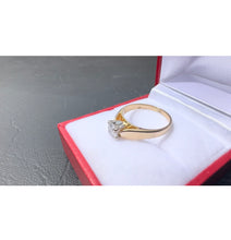 Load image into Gallery viewer, #484 - 14kt Yellow Gold, Half Carat Solitaire Engagement Ring, Size 5 3/4
