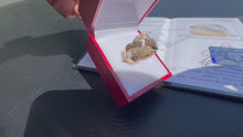 Load and play video in Gallery viewer, #779 - 14kt Yellow Gold, 1.16 Carat Effy Diamond Ring, Size 7
