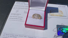 Load and play video in Gallery viewer, #829/848 - .87 Carat Diamond Band, 14k Gold, Size 6 or 7
