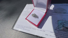 Load and play video in Gallery viewer, #832 - 14kt White Gold, 1.00 CTW Diamond Cluster Ring, Size 7
