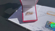Load and play video in Gallery viewer, #827 - 18kt Rose Gold, Effy Diamond Ring, Size 7
