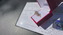 Load and play video in Gallery viewer, #830 - 10kt Yellow Gold, .86 CTW Custom Diamond Ring, Size 7
