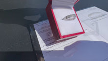 Load and play video in Gallery viewer, #793 - 14kt White Gold, 1.22 Carat Diamond Band, Size 5
