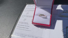 Load and play video in Gallery viewer, #841 - 14kt Yellow Gold, .59 CTW Diamond Engagement Ring, Size 6
