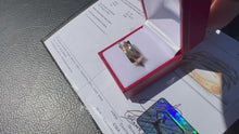 Load and play video in Gallery viewer, #843 - 14kt Yellow, White &amp; Rose Gold EFFY Diamond Ring Sz 7
