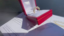 Load and play video in Gallery viewer, #837 - 1.00 Carat Diamond, 14kt Yellow Gold Ring, Size 5
