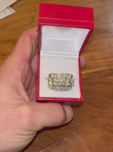 Load and play video in Gallery viewer, #762 - 3.00 Carat BOSS Diamond Ring, 10k Yellow Gold, Size 10
