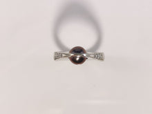Load image into Gallery viewer, #072 - Akoya Cultured Pearl &amp; Diamond Ring, Size 6
